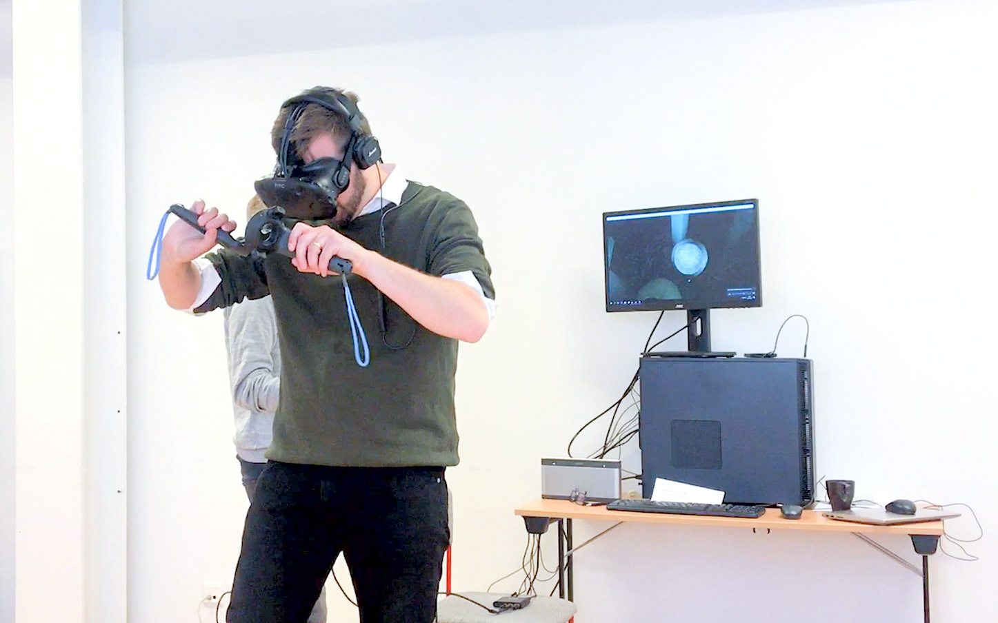 Sandby borg i Virtual Reality